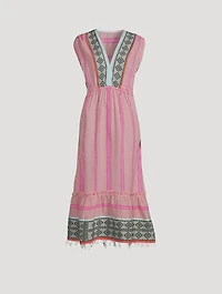 Rosa Sleeveless Plunge Neck Dress