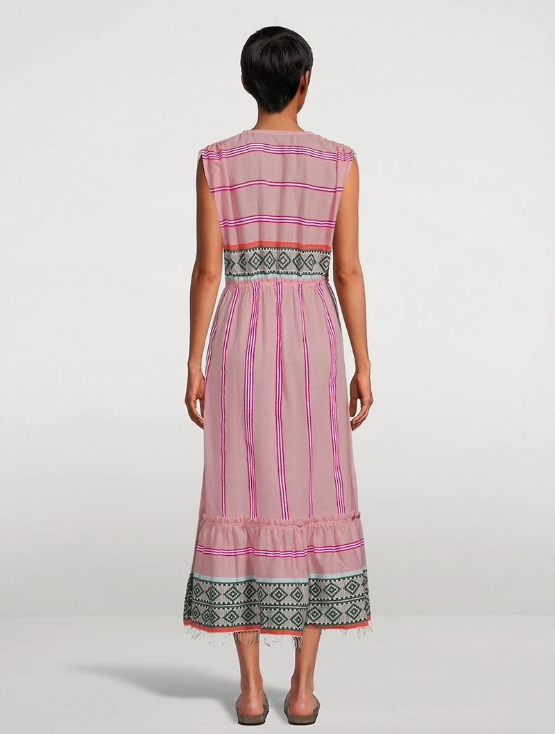 Rosa Sleeveless Plunge Neck Dress
