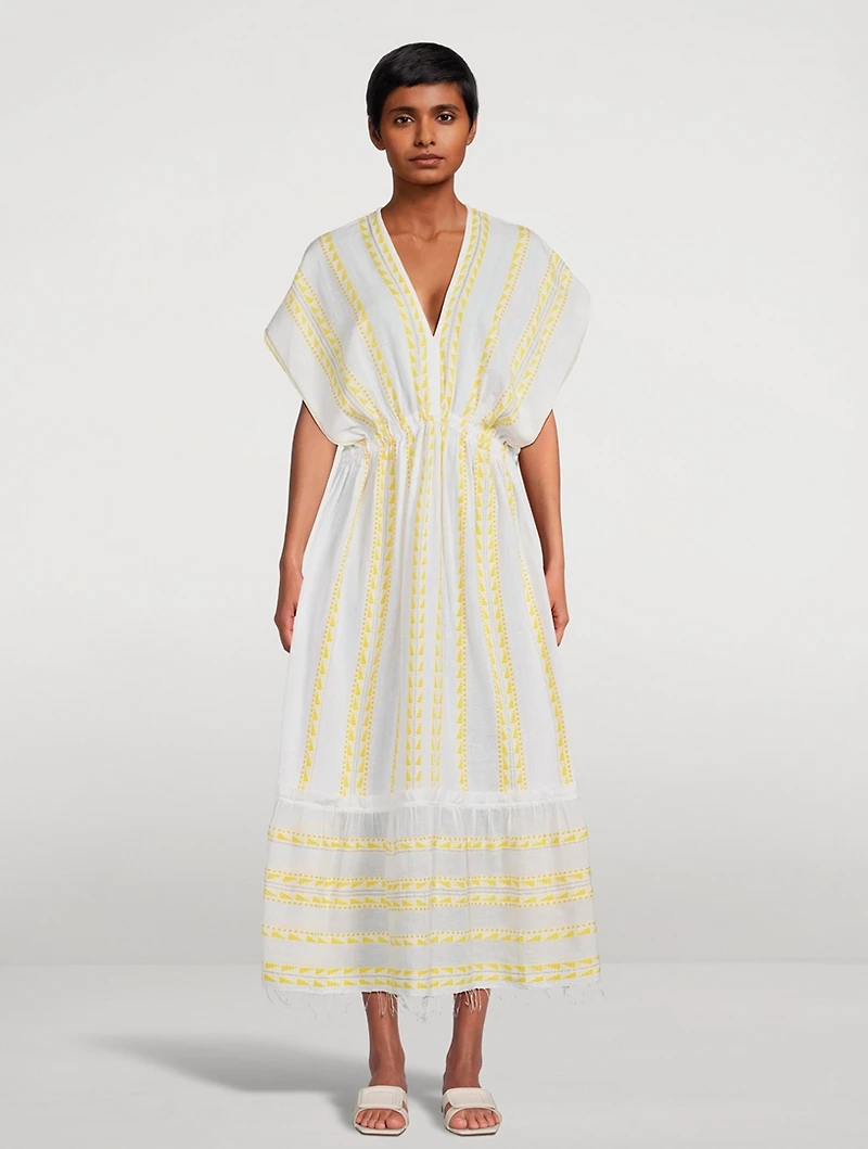Abeba Plunge Neck Dress
