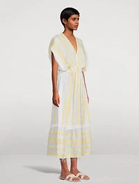 Abeba Plunge Neck Dress