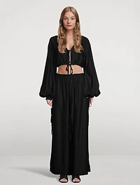 Forio Wide-Leg Pants