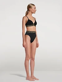 Greca Border Bralette