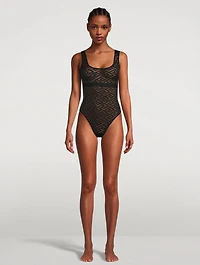 La Greca Tulle Bodysuit