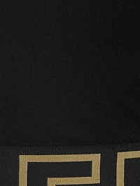 Greca Border Crop Top