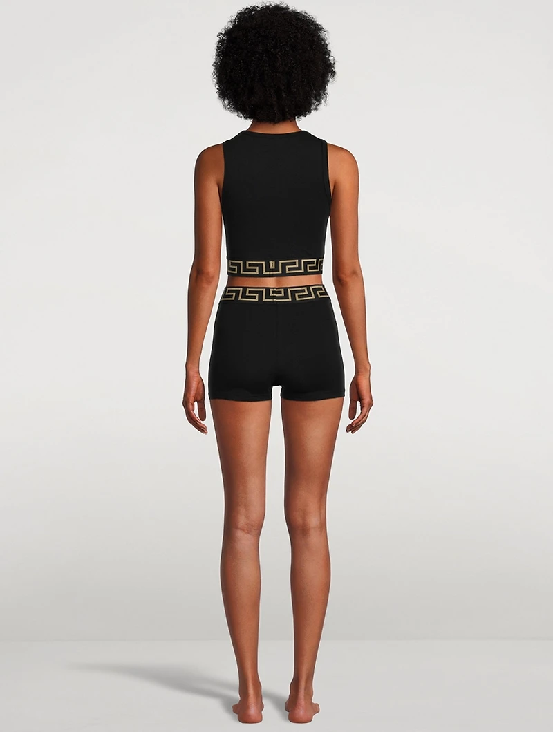 Greca Border Boy Shorts