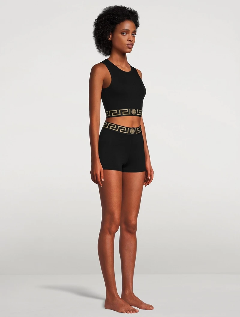 Greca Border Boy Shorts