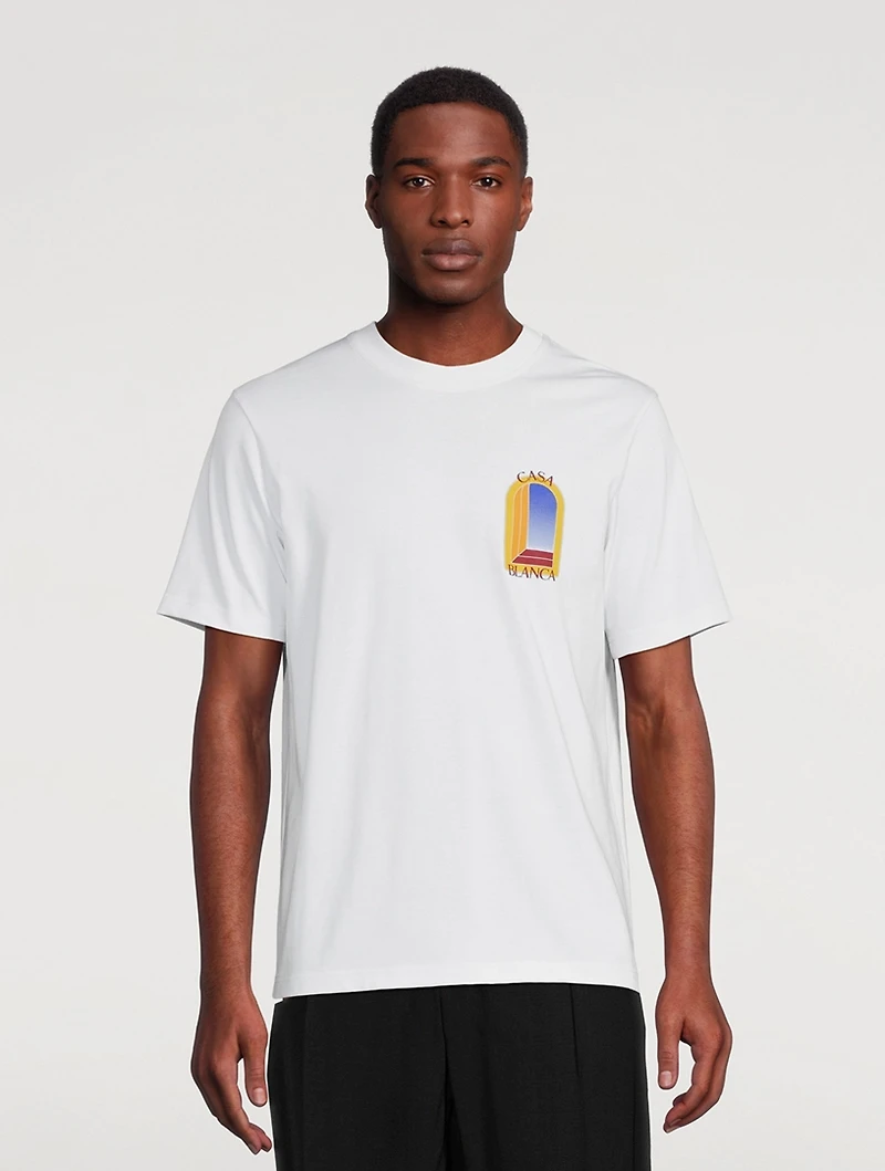 L'Arche De Nuit Cotton Graphic T-Shirt