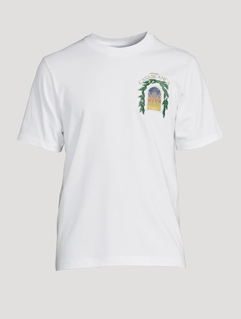 Avenida Cotton Graphic T-Shirt