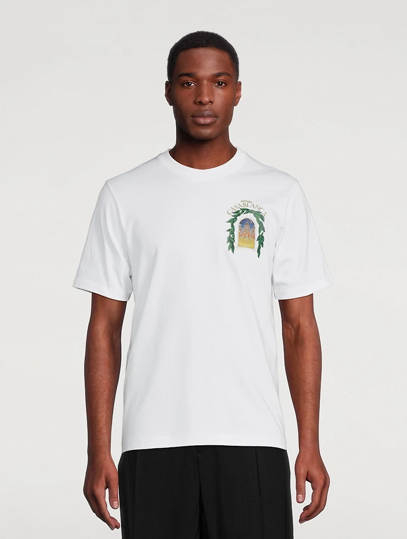 Avenida Cotton Graphic T-Shirt