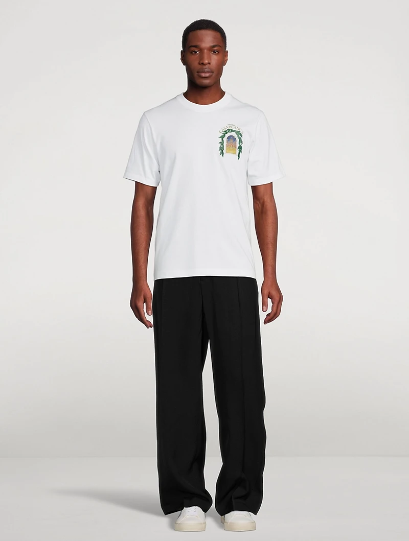 Avenida Cotton Graphic T-Shirt