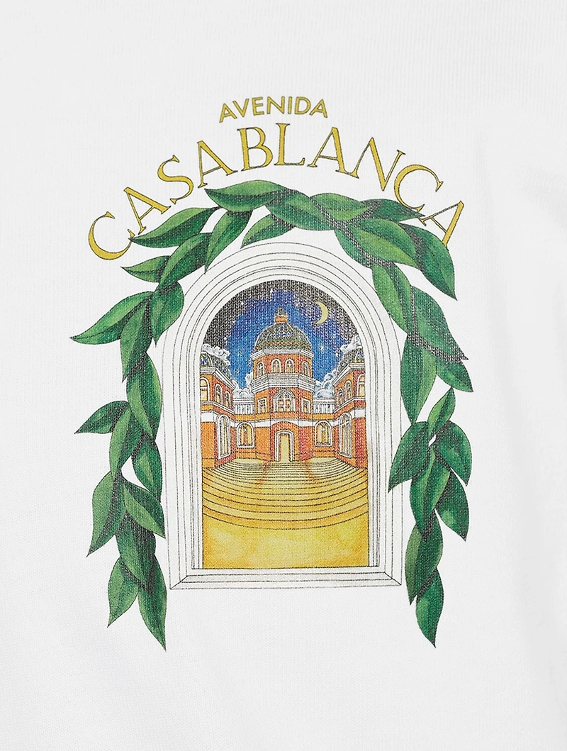 Avenida Cotton Graphic T-Shirt