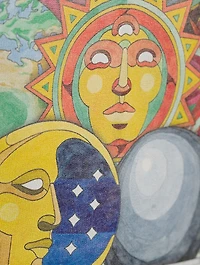 Celestial Pyramid Cotton T-Shirt