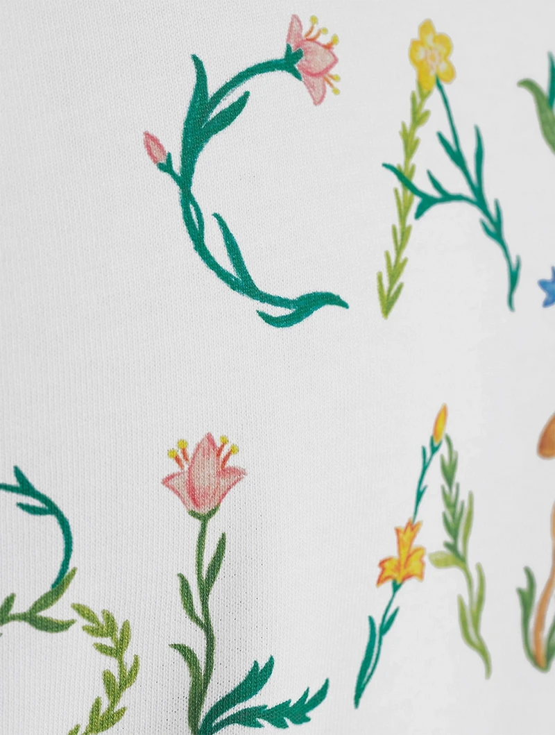 L-Arche Fleurie Cotton T-Shirt