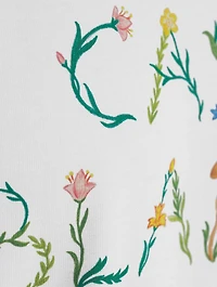 L-Arche Fleurie Cotton T-Shirt