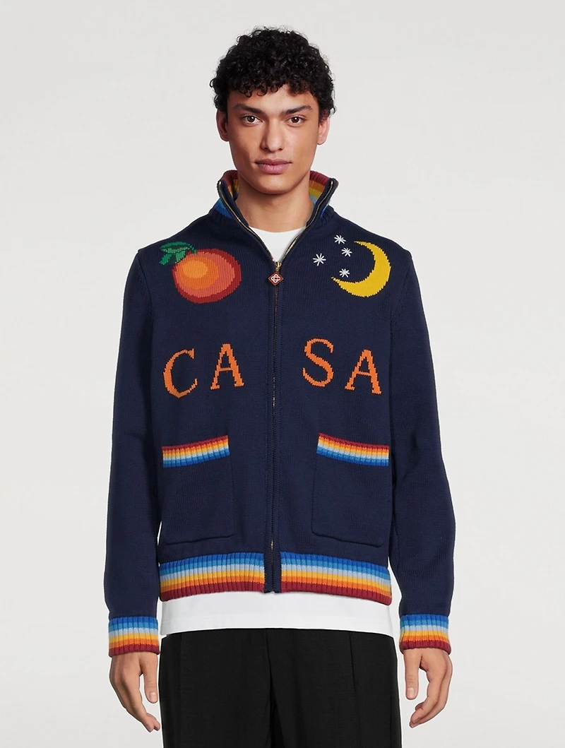 Casa Club Cotton Zip Jacket