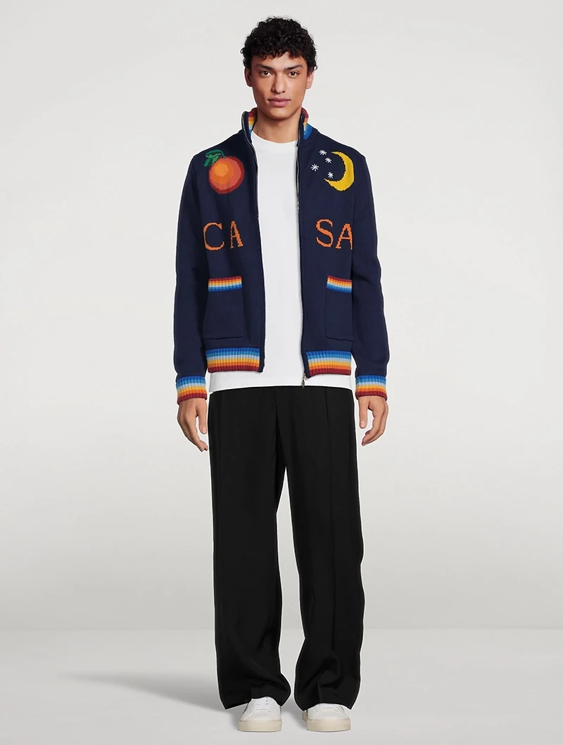 Casa Club Cotton Zip Jacket