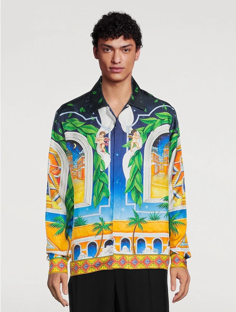 Maison D'Ete Silk Shirt