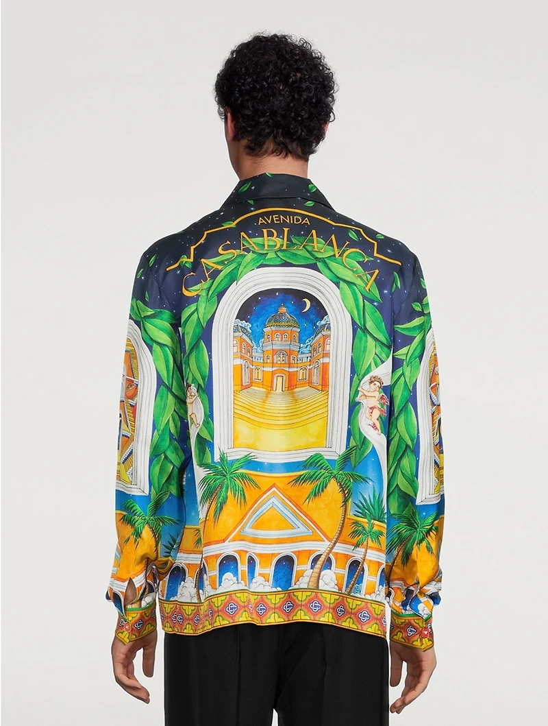 Maison D'Ete Silk Shirt