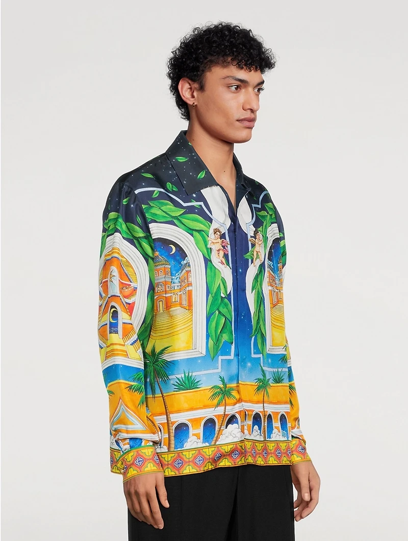 Maison D'Ete Silk Shirt