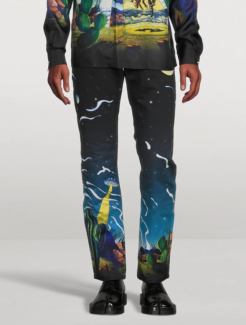 Cowboy De L'Espace Straight-Leg Jeans