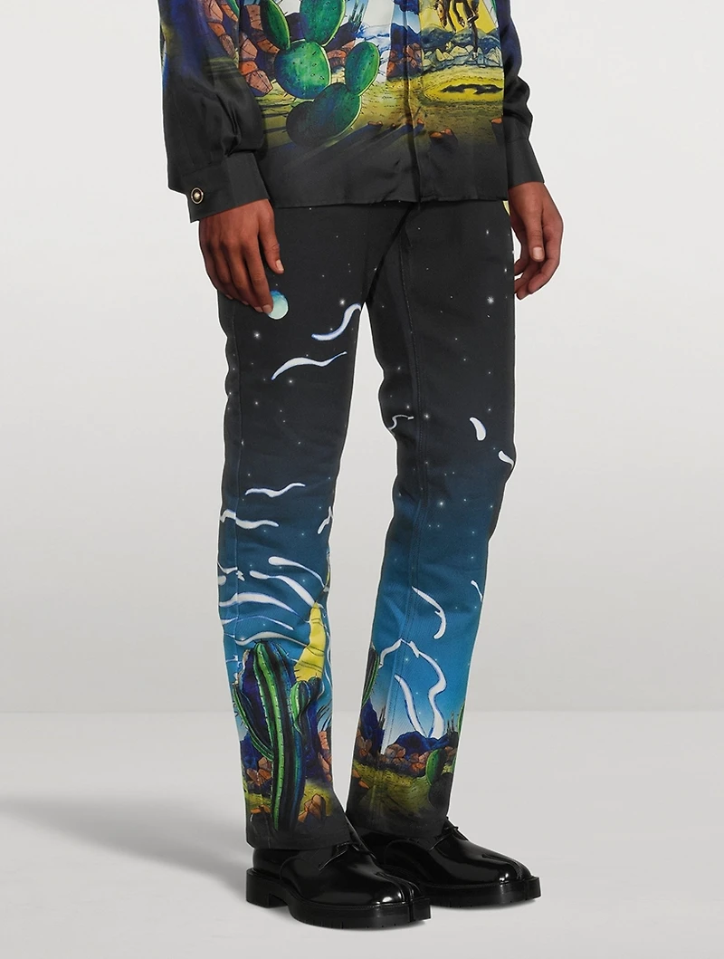 Cowboy De L'Espace Straight-Leg Jeans