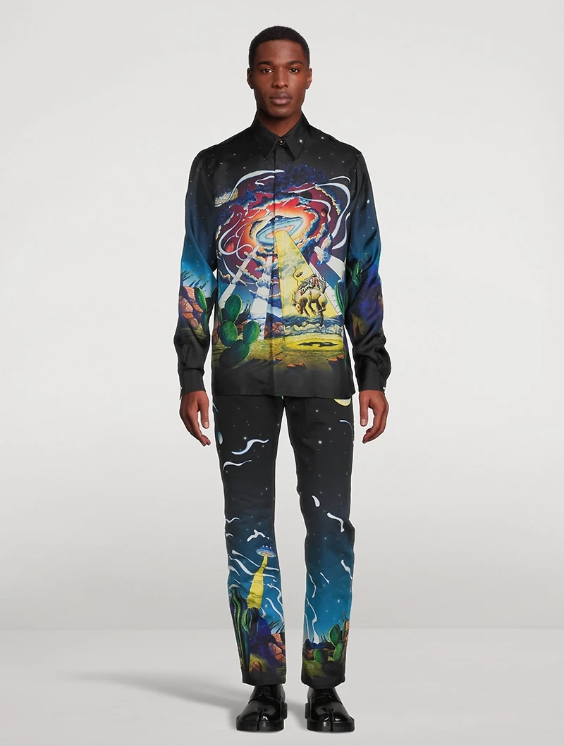 Cowboy De L'Espace Straight-Leg Jeans