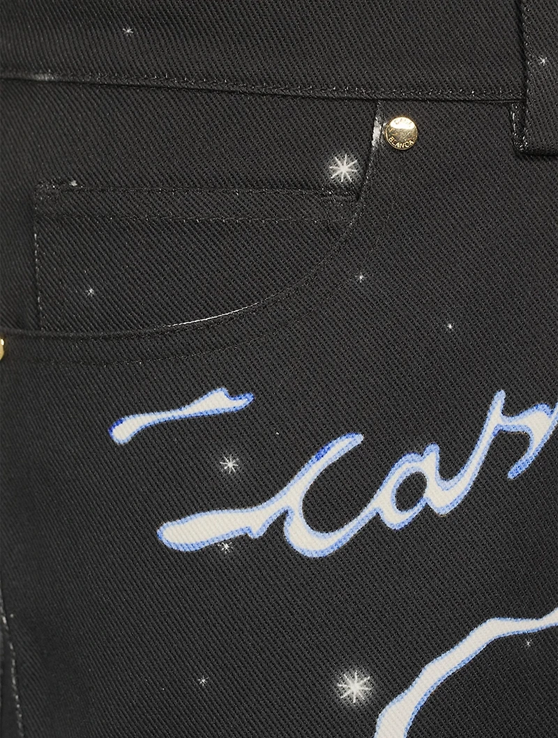 Cowboy De L'Espace Straight-Leg Jeans