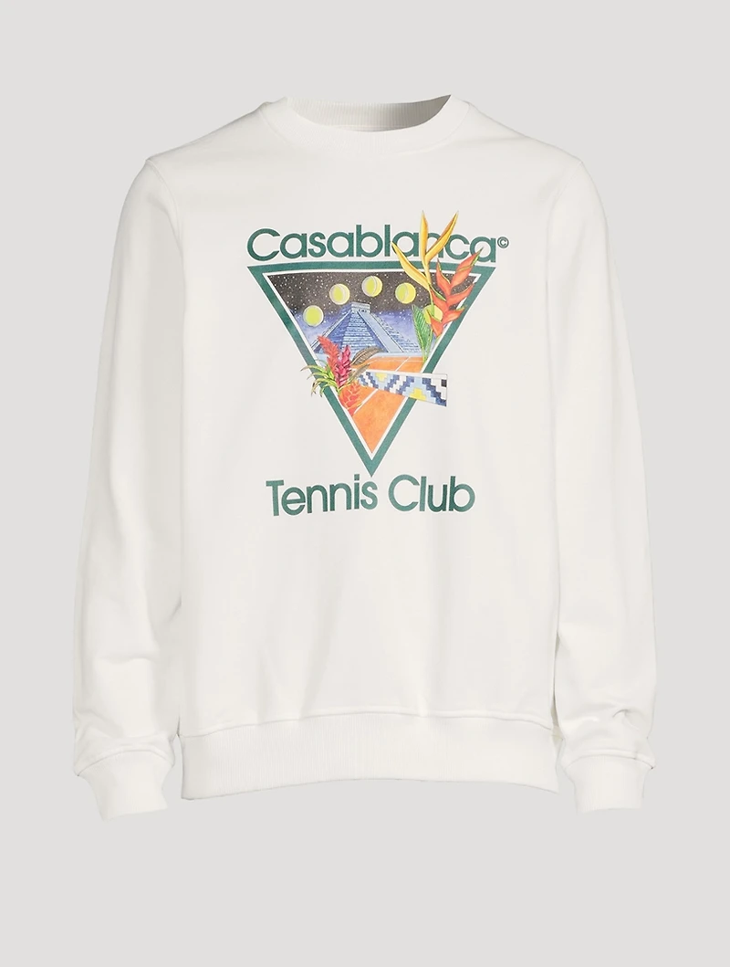 Tennis Club Organic Cotton Sweatshirt