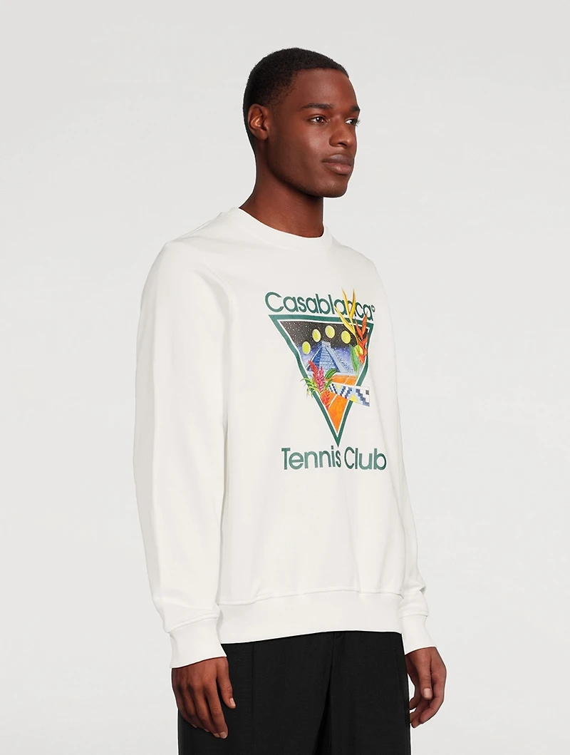 Tennis Club Organic Cotton Sweatshirt