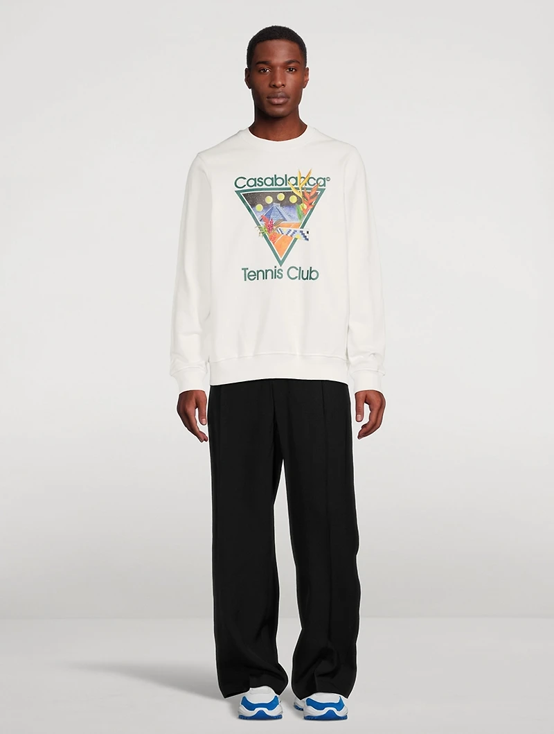 Tennis Club Organic Cotton Sweatshirt
