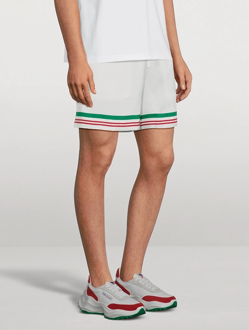Silk Drawstring Shorts