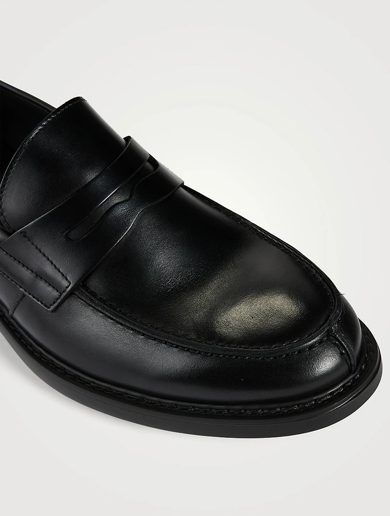 Alberto Leather Loafers