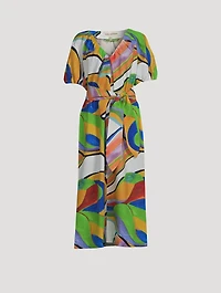 Alora Organic Cotton Cocoon Midi Dress