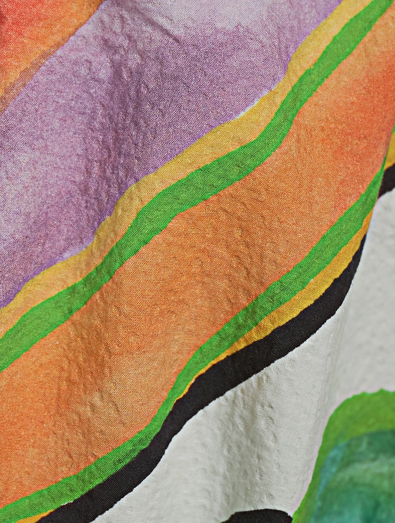 Alora Organic Cotton Cocoon Midi Dress