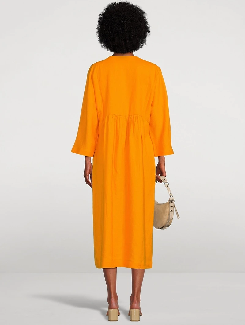 Aviva Hemp Midi Dress