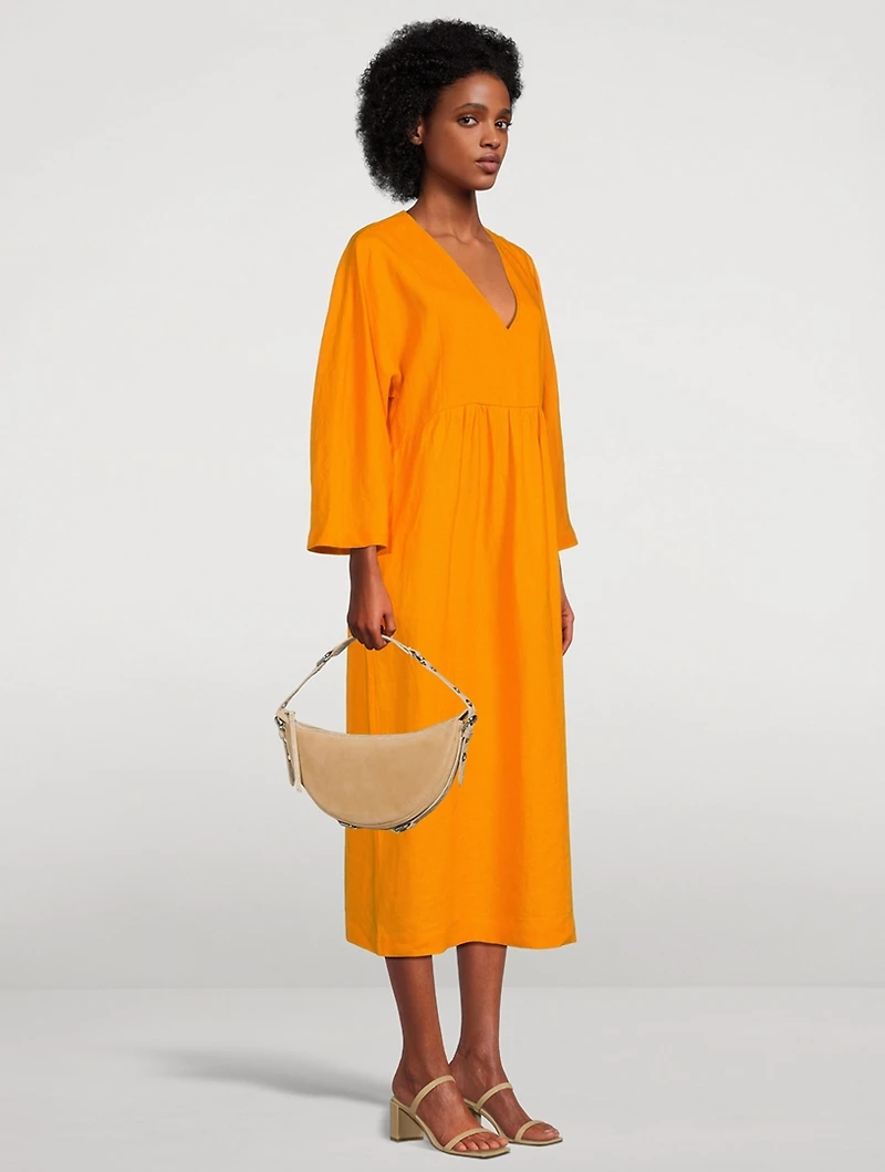 Aviva Hemp Midi Dress