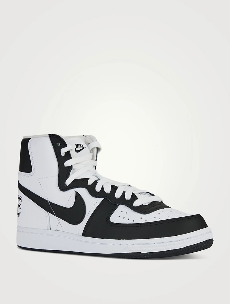 NIKE x CDG Terminator Leather Sneakers