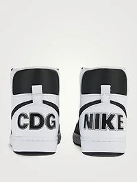 NIKE x CDG Terminator Leather Sneakers