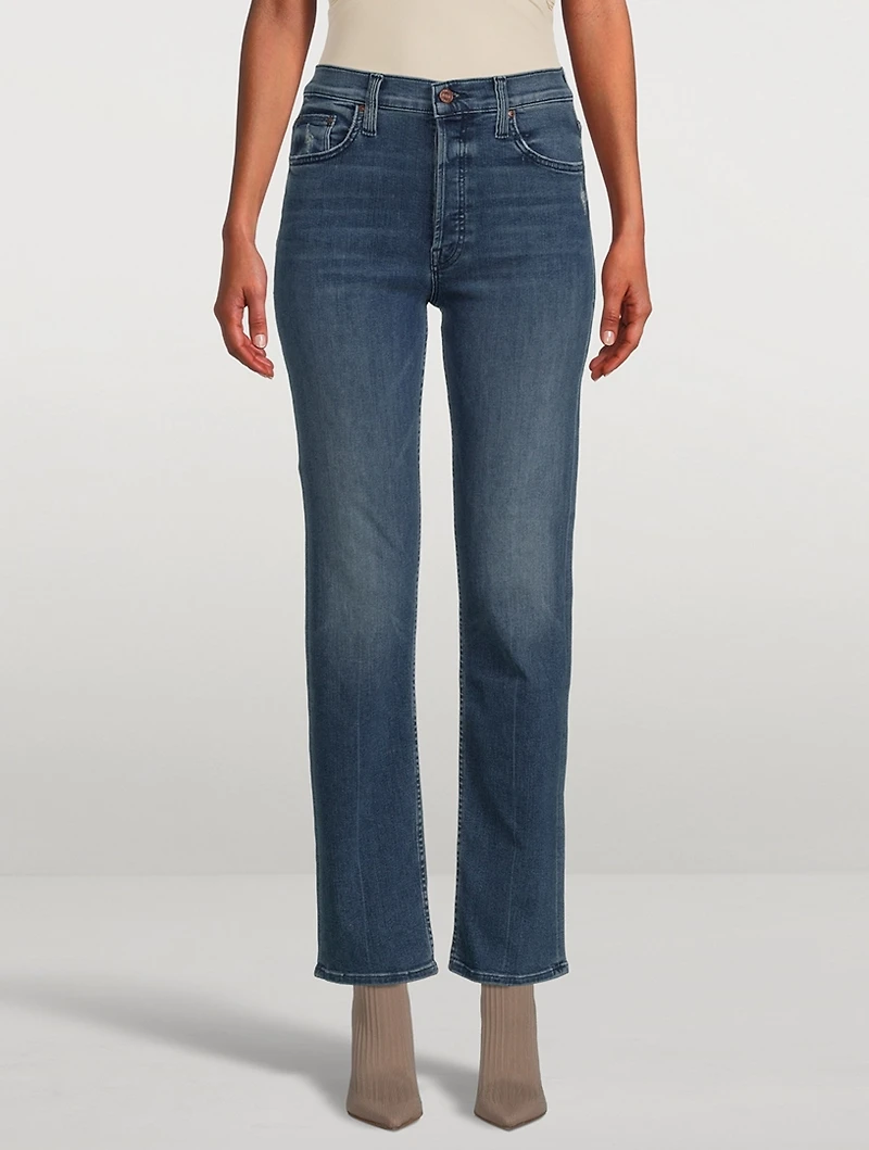 The Tomcat Hover High-Waisted Straight-Leg Jeans