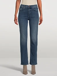 The Tomcat Hover High-Waisted Straight-Leg Jeans