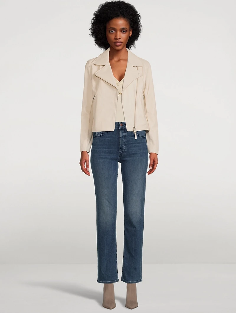The Tomcat Hover High-Waisted Straight-Leg Jeans