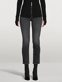 The Dazzler Straight-Leg Ankle Jeans
