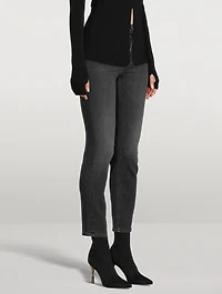 The Dazzler Straight-Leg Ankle Jeans