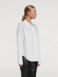 Good Crystal-Embellished Poplin Shirt