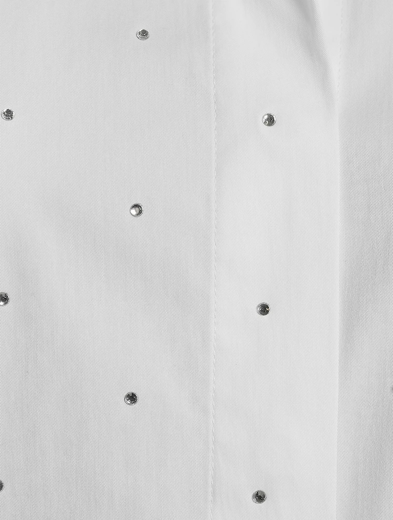 Good Crystal-Embellished Poplin Shirt