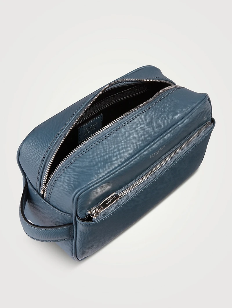 Evoluzione Leather Toiletries Bag