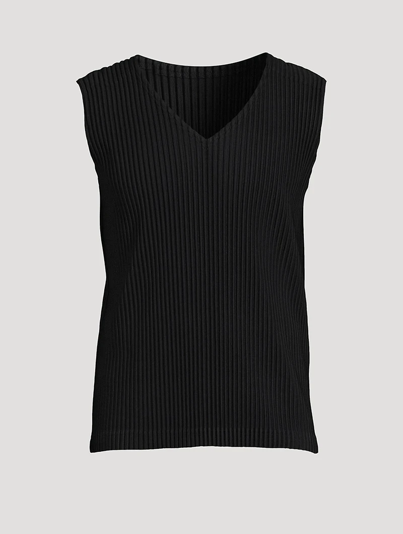 Basics Pleated Vest