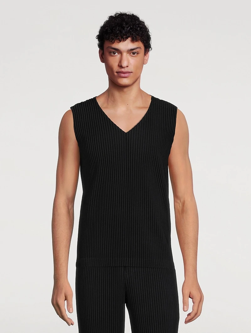 Basics Pleated Vest