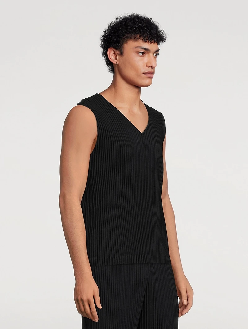 Basics Pleated Vest
