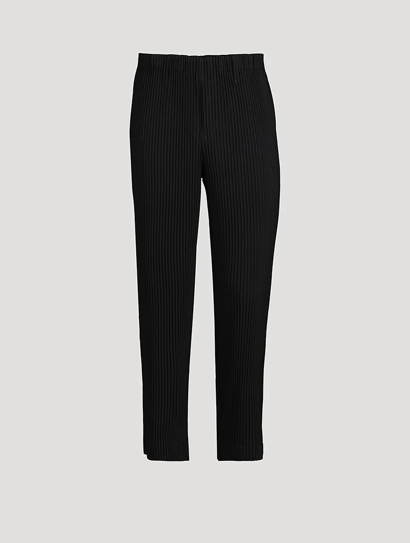 Basics Straight-Leg Pants